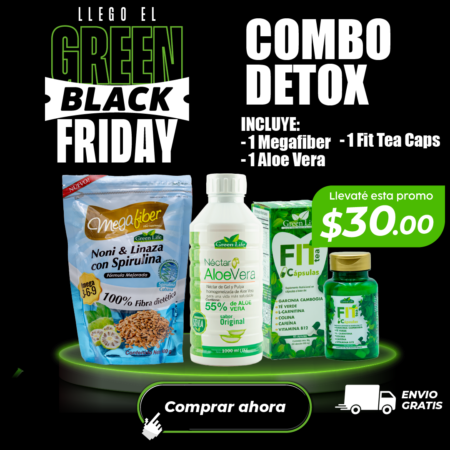 Combo Detox para perder peso