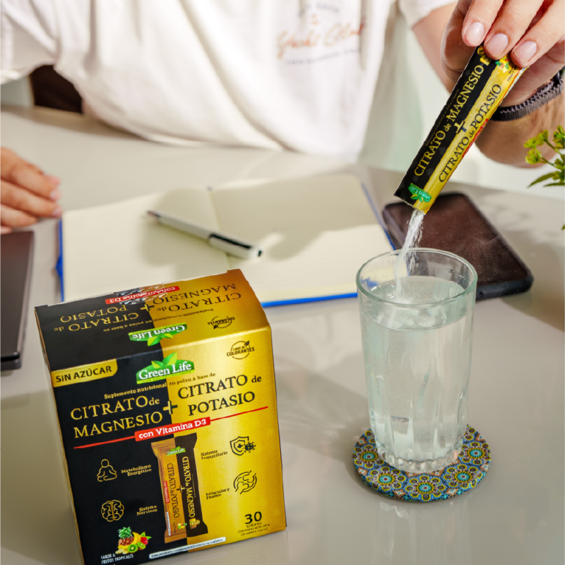 Citrato de Magnesio+Citrato de Potasio en sobres